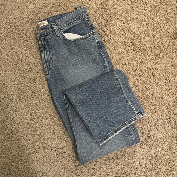 Express Precision Fit Low Rise Bootcut Jeans - Picture 1 of 2